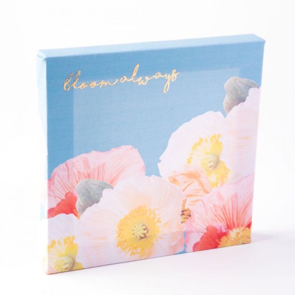 Paper Destiny Bloom Always Canvas Wall Art